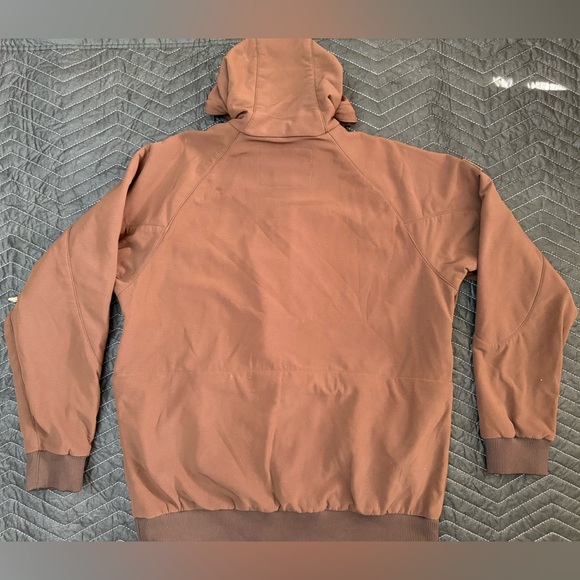 DC Shoes Y2K Exotex 10,000 Men’s Large Snowboard Ski Jacket Hooded Brown - Picture 2 of 11